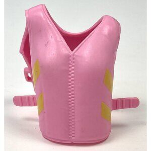 2019 MATTEL Barbie Dolphin Magic Pink Replacement LIFE JACKET Vest FBD82 EUC